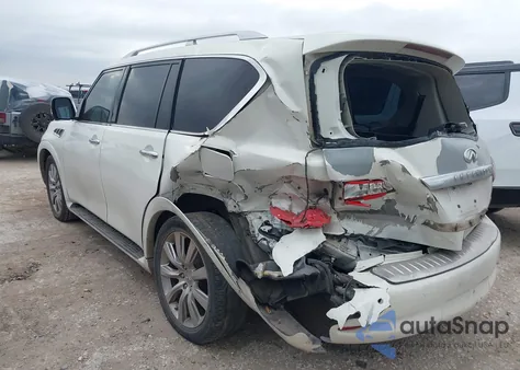 2012 Infiniti Qx56 from USA, damaged, VIN JN8AZ2NF6C9518363